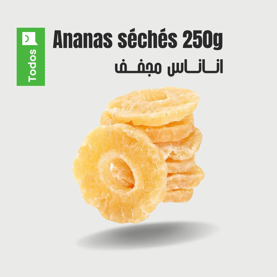 Ananas séchés 250g