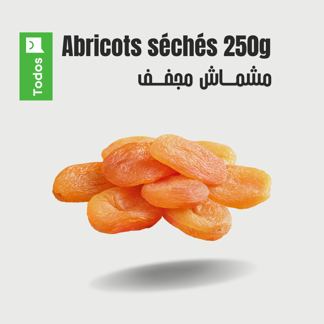 Abricots séchés 250g