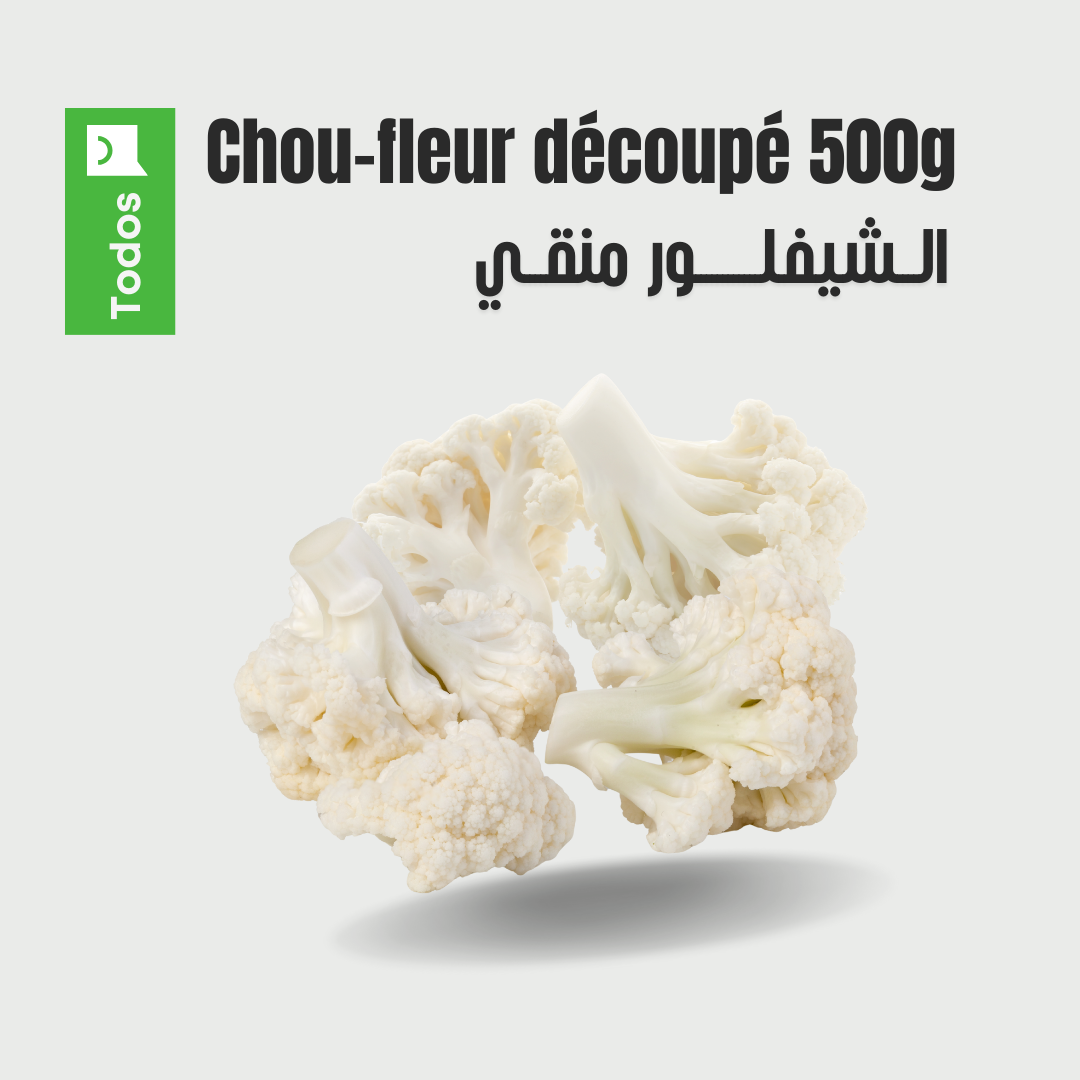 Chou-fleur découpé 500g