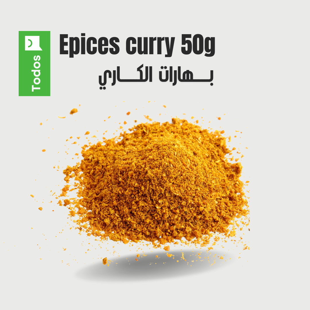 épices curry 50g