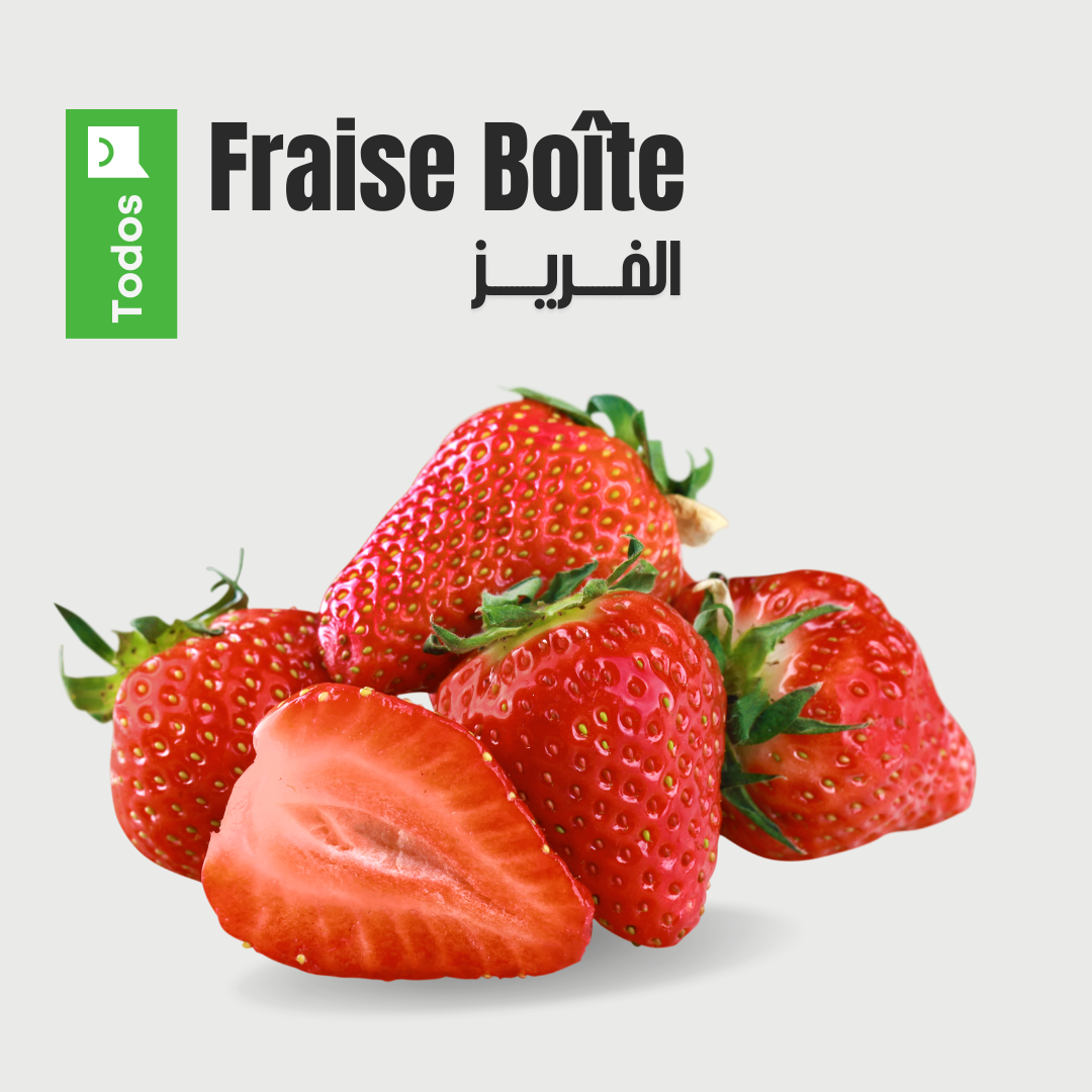 Fraise en boîte