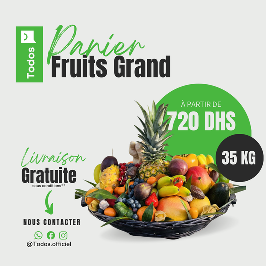 Panier fruits grand