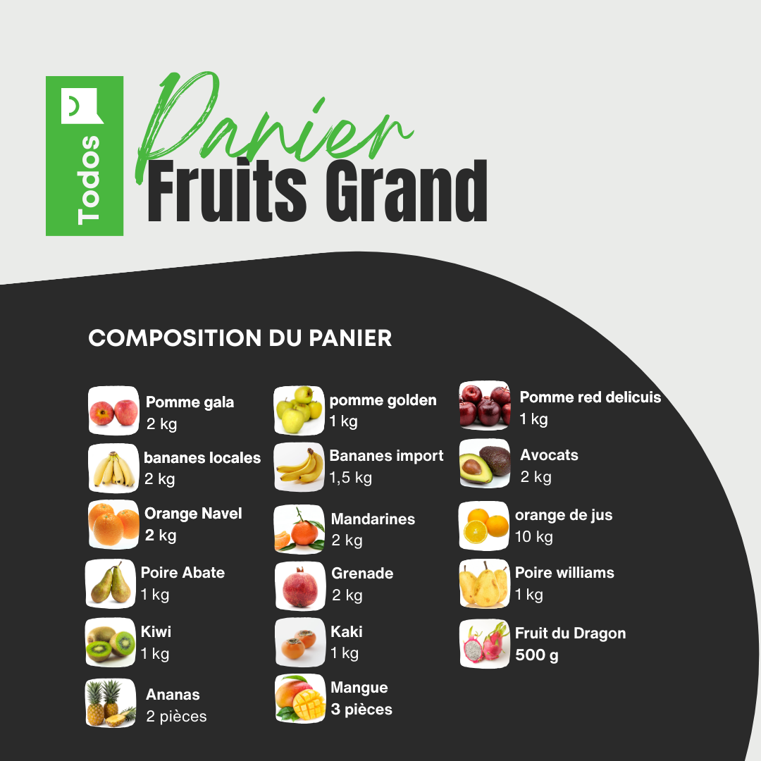 Panier fruits grand