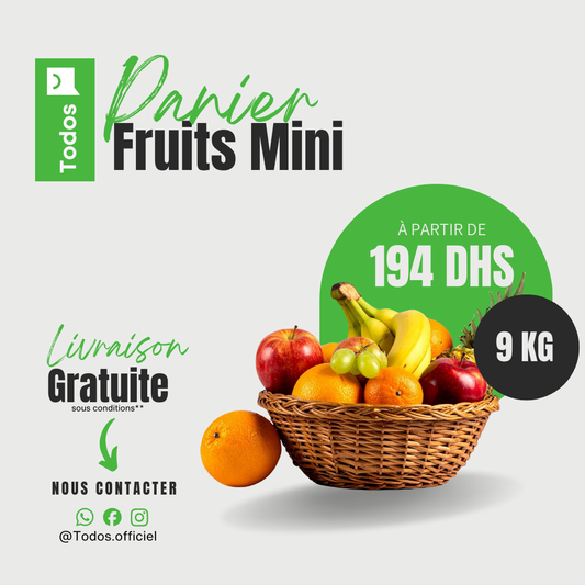 Panier fruits mini
