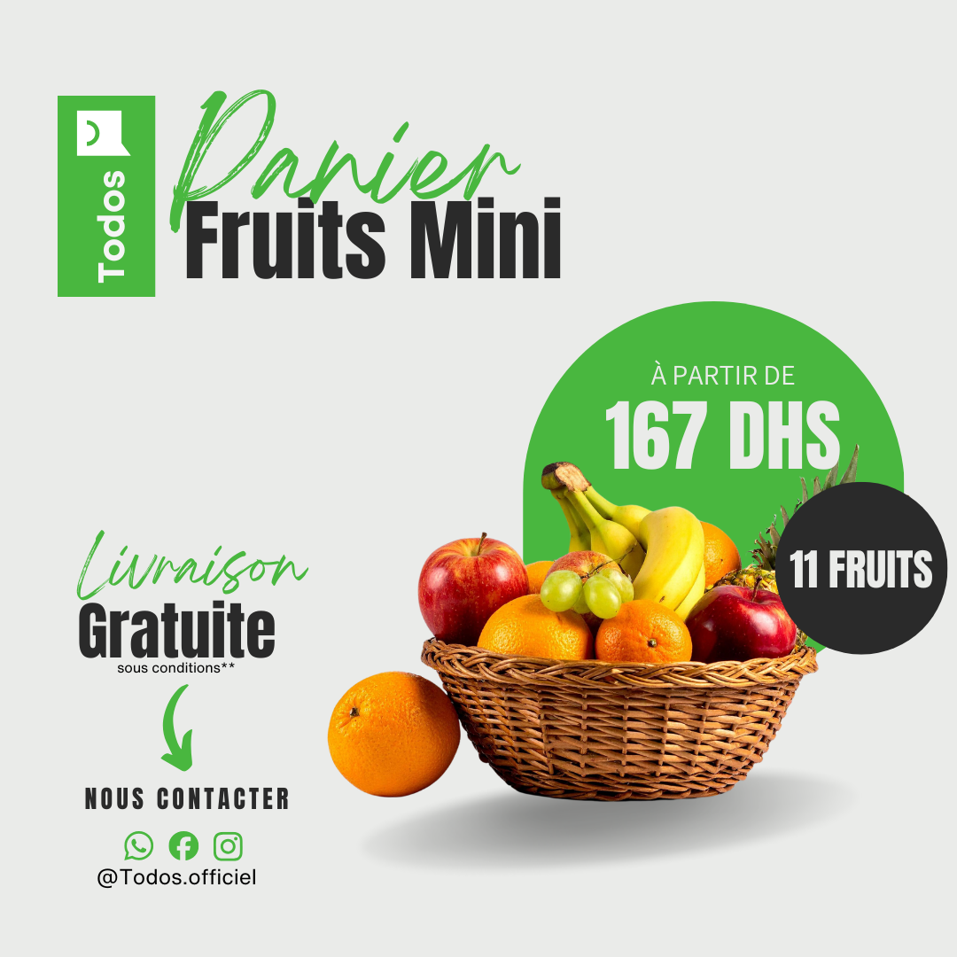 Panier fruits mini